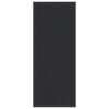 vidaXL D&ouml;rrmatta svart 60x150 cm