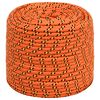 vidaXL B&aring;tlina orange 10 mm 25 m polypropylen