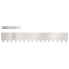 vidaXL Kant f&ouml;r gr&auml;smatta 30 pcs Silver 100 x 0,05 x 15 cm