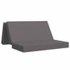 vidaXL F&auml;llbar Soffbed 120 x 67 x 45 cm Ljusgr&aring;