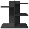vidaXL Skrivbordshyllor svart 42x21,5x42 cm konstruerat trä