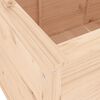 vidaXL Odlingsl&aring;da p&aring; ben 119,5x82,5x78 cm massiv furu