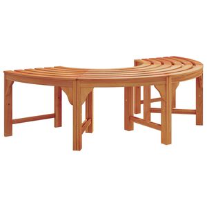 vidaXL Tr&auml;db&auml;nk 4 -Seater 160 x 80 x 45cm Massiv Eukalyptus Tr&auml;