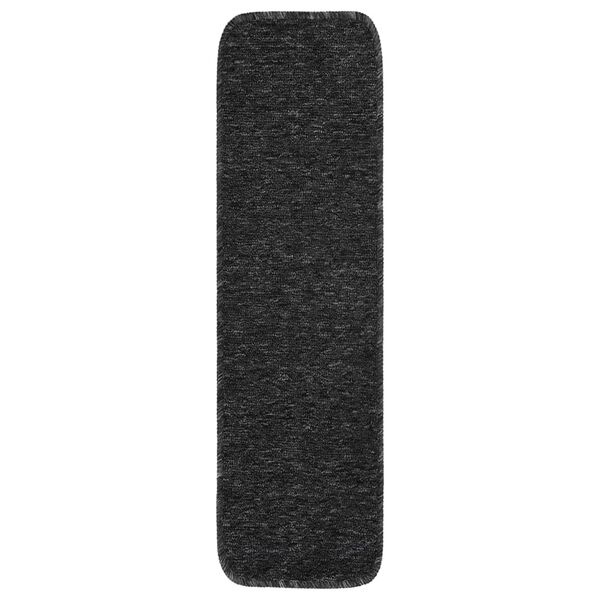vidaXL Trappstegsmattor 15 st 75x20 cm antracit rektangul&auml;r
