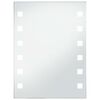 vidaXL Badrumsspegel LED 60x80 cm