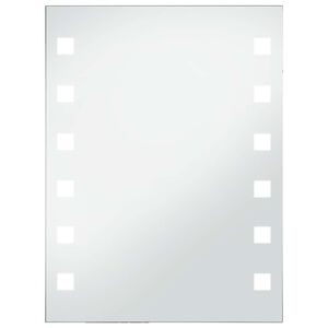 vidaXL Badrumsspegel LED 60x80 cm