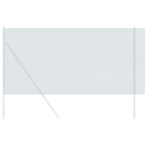 vidaXL Svetsat trådstängsel Grön 1.4 x 25 m Stål