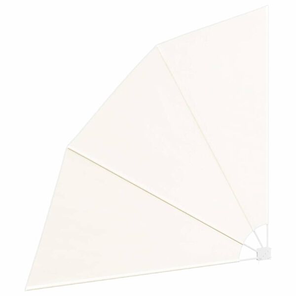 vidaXL Sidomarkis f&ouml;r balkong gr&auml;ddvit 210x210 cm