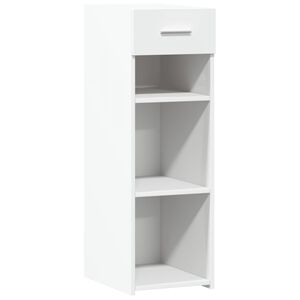 vidaXL Sk&auml;nk vit 30x42,5x93 cm konstruerat tr&auml;