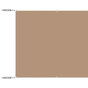 vidaXL Markis vertikal taupe 60x1200 cm oxfordtyg