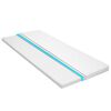 vidaXL B&auml;ddmadrass 80x200 cm kallskum &auml;ggprofil 6 cm
