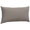 vidaXL Sofakuddar 2 pcs Taupe 80 x 40 cm tyg