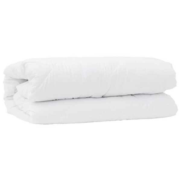 vidaXL Quilts & Duvets Vit 155 x 200 cm Polyester