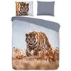 Good Morning B&auml;ddset TIGER 200x200 cm flerf&auml;rgat