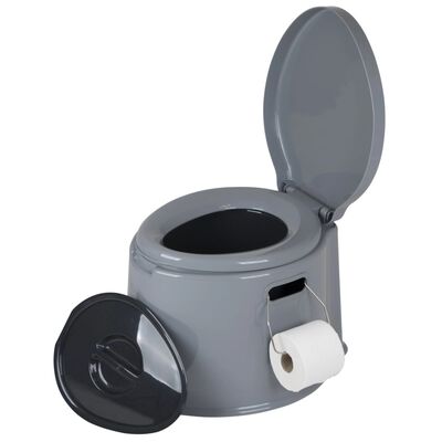 Bo-Camp Portabel toalett 7 L grå