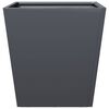 vidaXL Tr&auml;dg&aring;rdskruka antracit 40x40x40 cm st&aring;l
