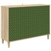 vidaXL Sideboard GELEEN Sonoma-ek 102 x 33 x 75 cm Konstruerat tr&auml;