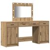 vidaXL Smyckebord 3 st Brun 78,5 x 41 x 135 cm Konstruerat tr&auml;