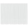 vidaXL Spetsgardin Vit 260 x 600 cm Polyester