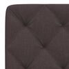 vidaXL Headboard Cushion Dark Brown 100 cm Fabric