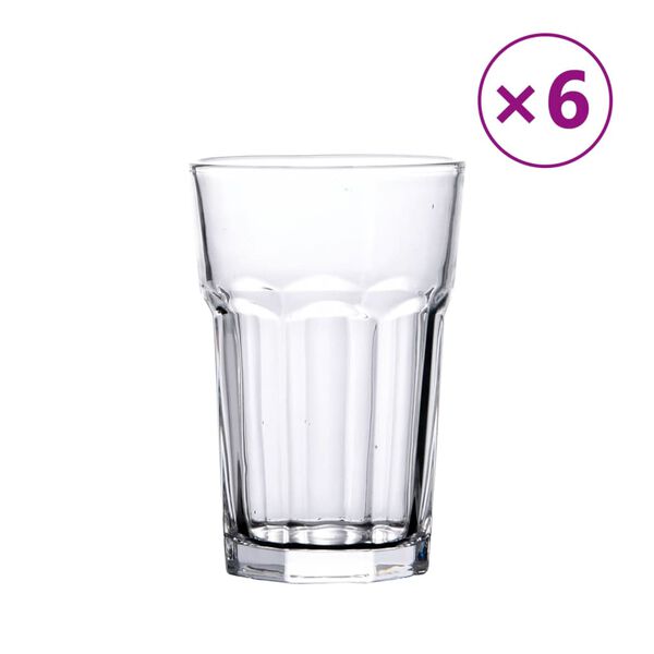 vidaXL Glas 6 st 415 ml