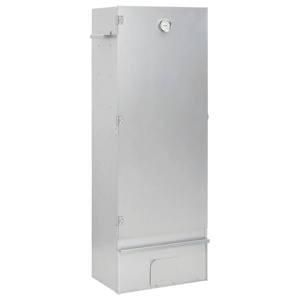 vidaXL R&ouml;ktunna med bord galvaniserat st&aring;l