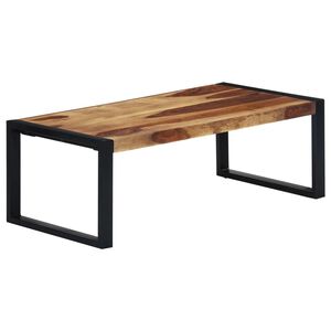 vidaXL Soffbord 110x60x40 cm massivt sheshamtr&auml;