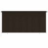 vidaXL Rullgardin utomhus 305 (B) x 140 (H) cm brun HDPE