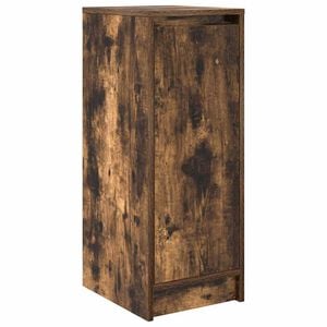 vidaXL Skosk&aring;p r&ouml;kt ek 29,5x34x76 cm konstruerat tr&auml;