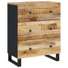 vidaXL Sk&auml;nk 60x33x75 cm massivt mangotr&auml;