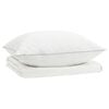vidaXL 90% G&aring;sdun T&auml;cke Set FULDA 2 pcs 140 x 200 cm Sommar 100 GSM