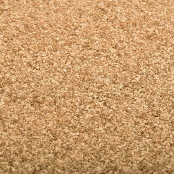 vidaXL Dörrmatta tvättbar gräddvit 60x180 cm