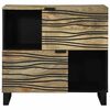 vidaXL Sideboard Brun 80 x 33 x 75 cm massivt mangotr&auml;