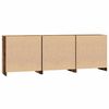vidaXL Sideboard 3 pcs Gammalt tr&auml; 70 x 41 x 75 cm Konstruerat tr&auml;