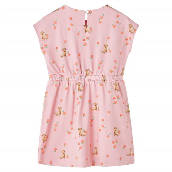 Shorts med snöre för barn ljusorange 128