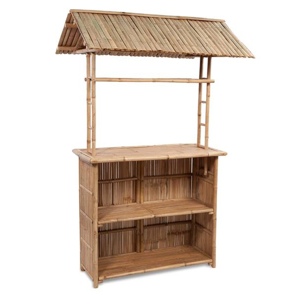 vidaXL Tr&auml;dg&aring;rdsbar 3 delar bambu