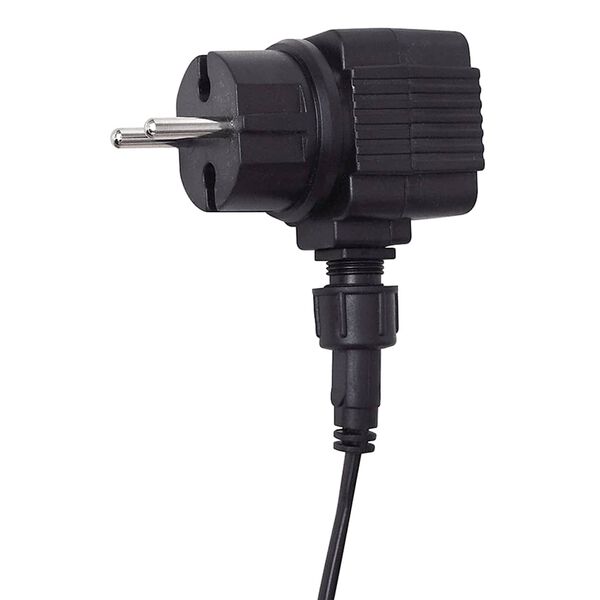 Rektangul&auml;rt Vattenfall Poolfont&auml;n med LEDs i rostfritt st&aring;l 45 cm