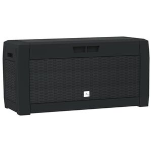 vidaXL Dynbox antracit 119x48x60 cm polypropen