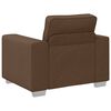 vidaXL Soffa Brun 100 x 77 x 82 cm tyg