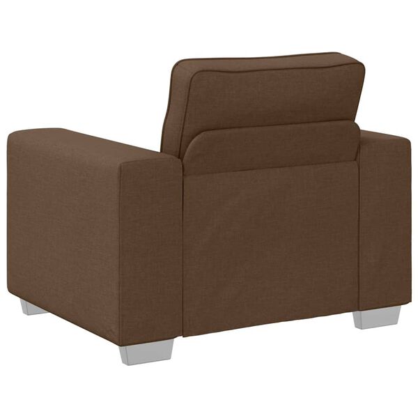 vidaXL Soffa Brun 100 x 77 x 82 cm tyg