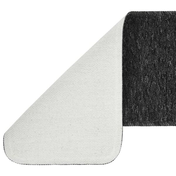 vidaXL Trappstegsmattor 15 st 75x20 cm antracit rektangul&auml;r