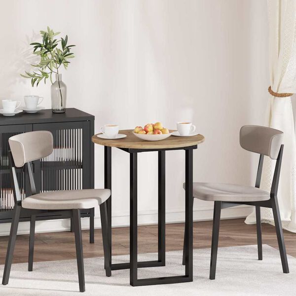 vidaXL Bordsskiva artisan ek 60 x 60 x 1,5 cm Konstruerat tr&auml;