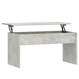 vidaXL Soffbord betonggr&aring; 102x50,5x52,5 cm konstruerat tr&auml;