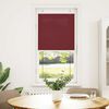 vidaXL Plisserad persienn Bordeaux r&ouml;d 60x150 cm tyg bredd 59,4 cm