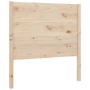 vidaXL S&auml;nggavel 81x4x100 cm massiv furu