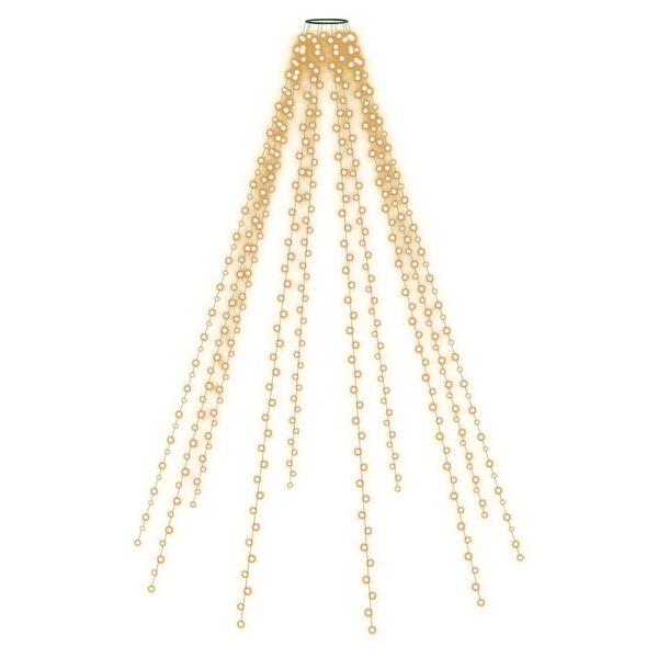 vidaXL Ljusn&auml;t f&ouml;r julgran 500 LED 500 cm