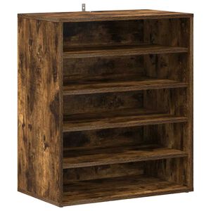 vidaXL Skost&auml;ll r&ouml;kf&auml;rgad ek 60x35x70 cm konstruerat tr&auml;