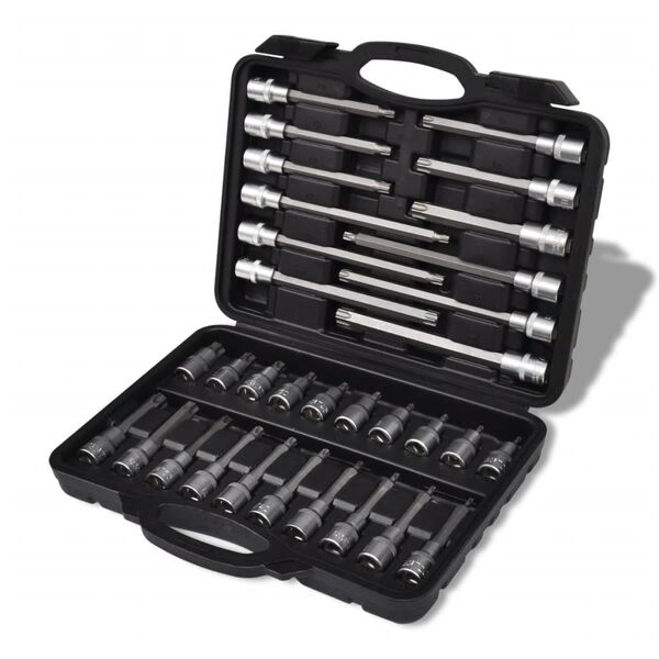 Bitssats Torx kromvanadiumst&aring;l 32-delar