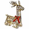 vidaXL 3D Julren LOVIISA 140 LED-lampor Varmvit 55 x 22 x 63 cm