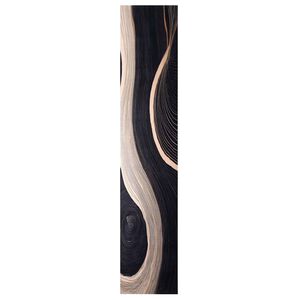 vidaXL K&ouml;ksmatta Svart 300 x 60 cm Sammet